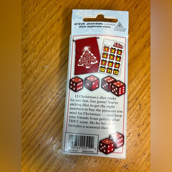 Steve Jackson Games The 12 Dice of Christmas, Dice Game - Picture 6 of 6